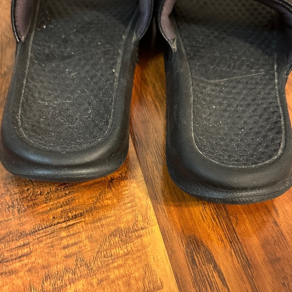 Nike‎ Benassi JDI Slides – Women’s 6, Black/White, Comfort Sandals Slides - Picture 4 of 6